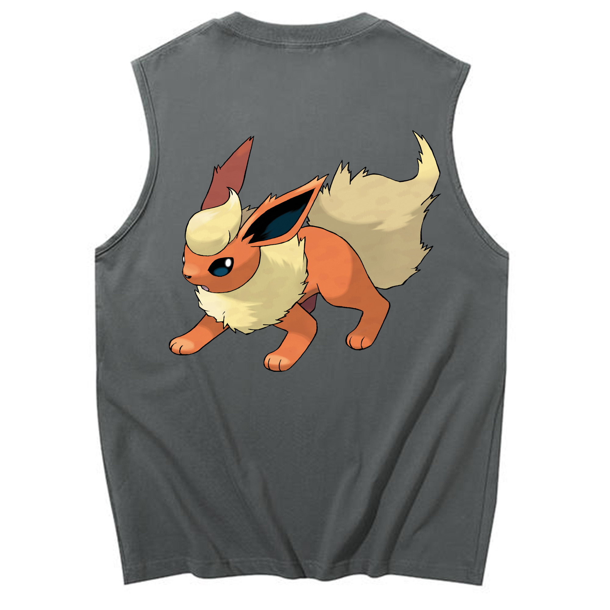 （画像用） ポケットモンスター Pokémon コットン100％タンクトップ（背面プリント）